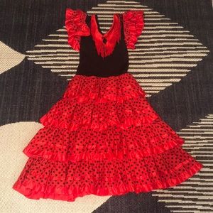 Girls Halloween Costume Salsa Dancer Size 12